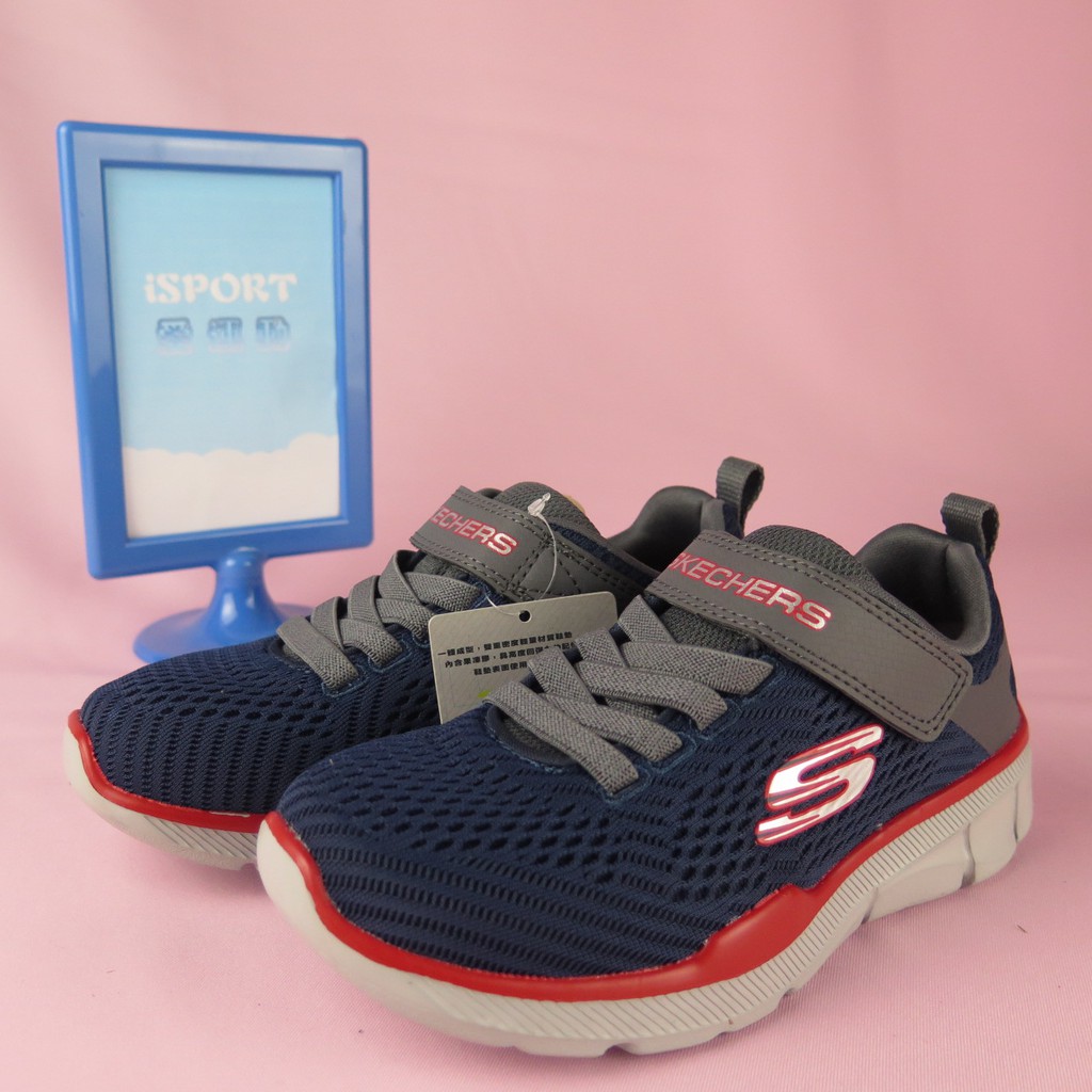 【iSport愛運動】Skechers EQUALIZER 3.0 FINAL MATCH 97923LNVGY 中童鞋