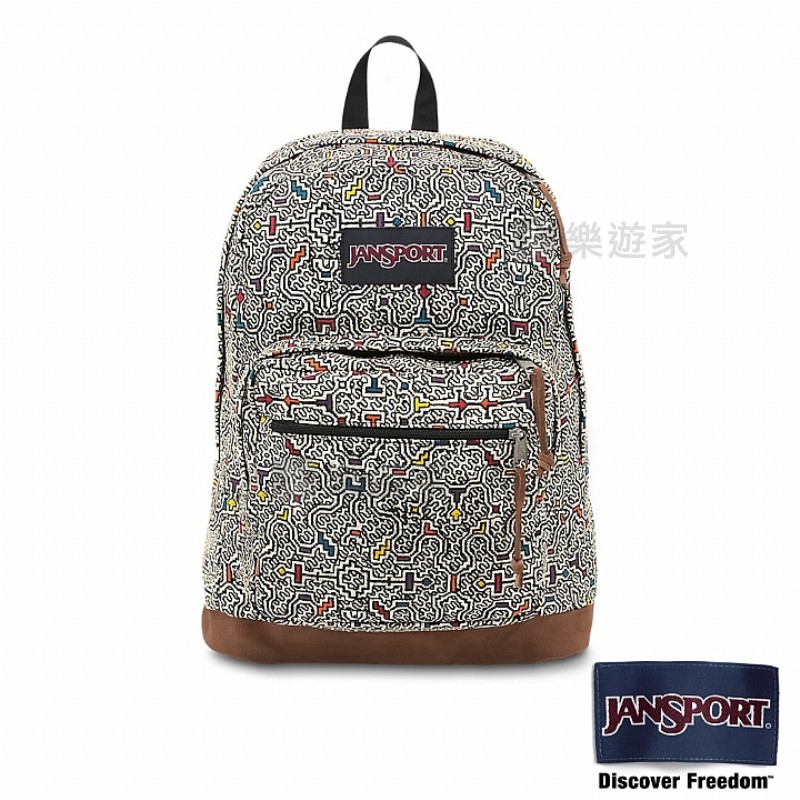 JS43971-0L1 Jansport RIGHT PACK EXPRESSIONS 懷舊校園後背包 31L移動迷宮