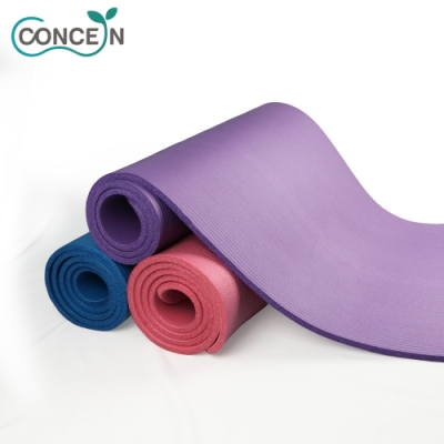 10mm厚度瑜珈墊 無毒高彈性TPE質 高回彈柔韌舒適 蜂巢式發泡組織