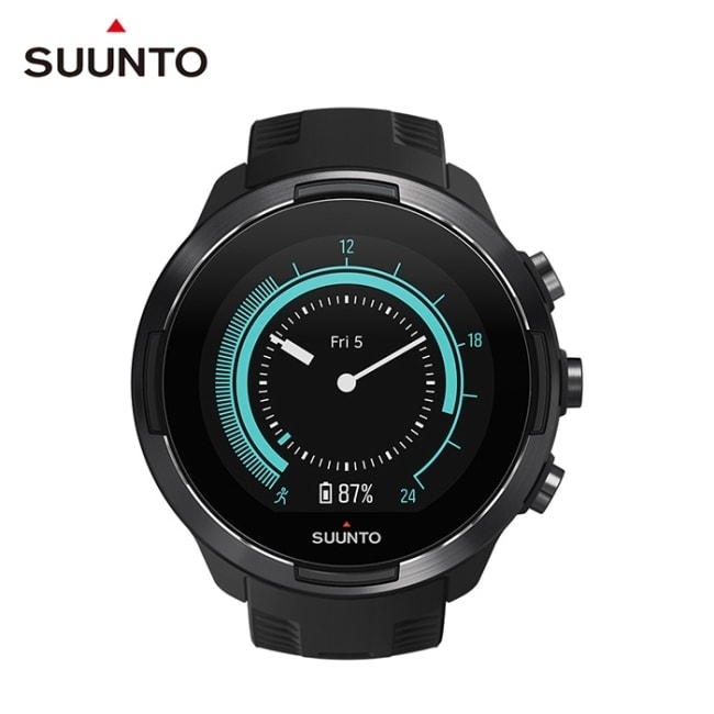 SUUNTO 9 Baro超長電池續航力及氣壓式高度多項目運動GPS腕錶 (經典黑)