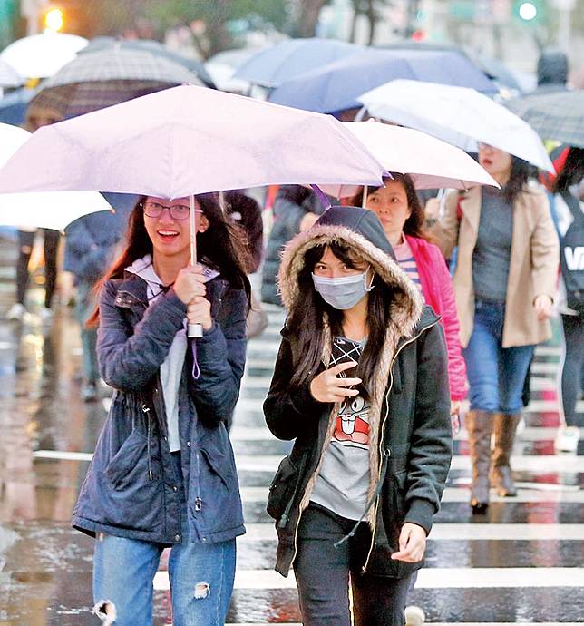 收假上班日 北部轉涼有雨