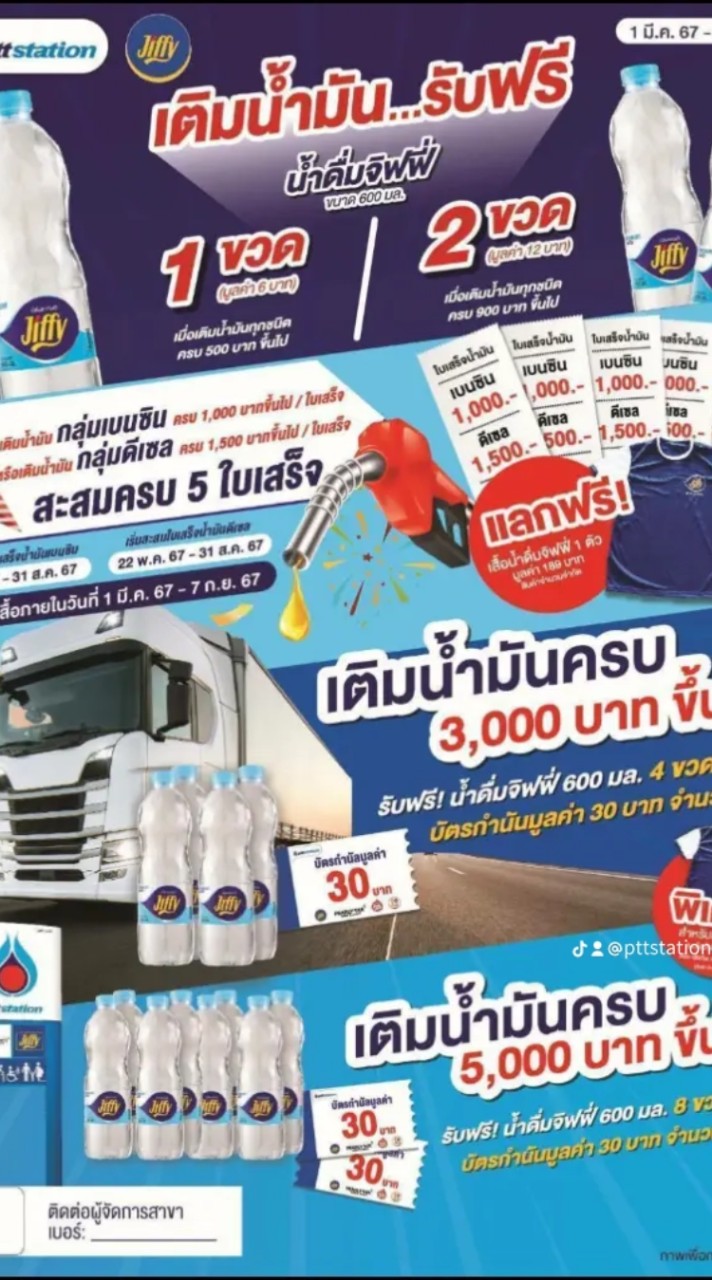 VIP ปตท.เชียงใหม่แม่ริม1 update ราคาน้ำมัน