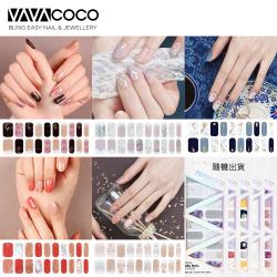 ◎3分鐘光療美甲DIY立即上手！|◎|◎主商品：1.VAVACOCO光感凝膠美甲貼片-紫金富貴(20片/包)x12.VAVACOCO光感凝膠美甲貼片-橙橘閃耀(20片/包)x13.VAVACOCO光感