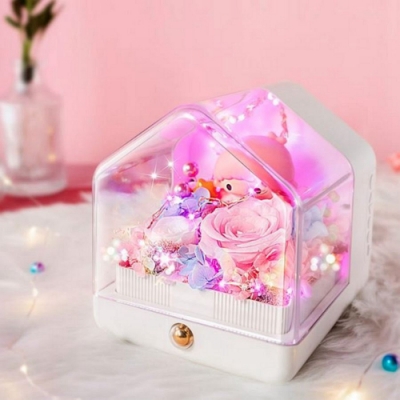 創意浪漫滿屋小夜燈 藍牙音箱(生日禮物交換禮物)