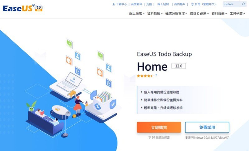 EaseUS Todo Backup Home