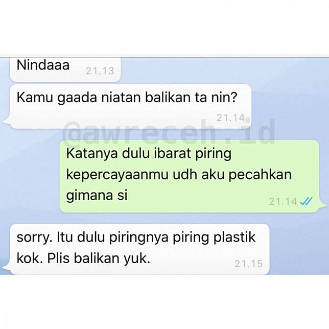 10 Chat Lucu Cara Modus Ke Gebetan Ini Endingnya Bikin Tepuk Jidat Brilio Net Line Today