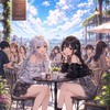 みんなの交流Cafe☕️AI・スタンプ・共有・ライブトーク【宣伝OK】
