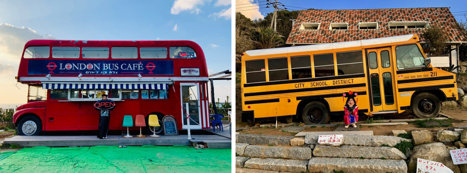 福岡糸島London Bus Cafe