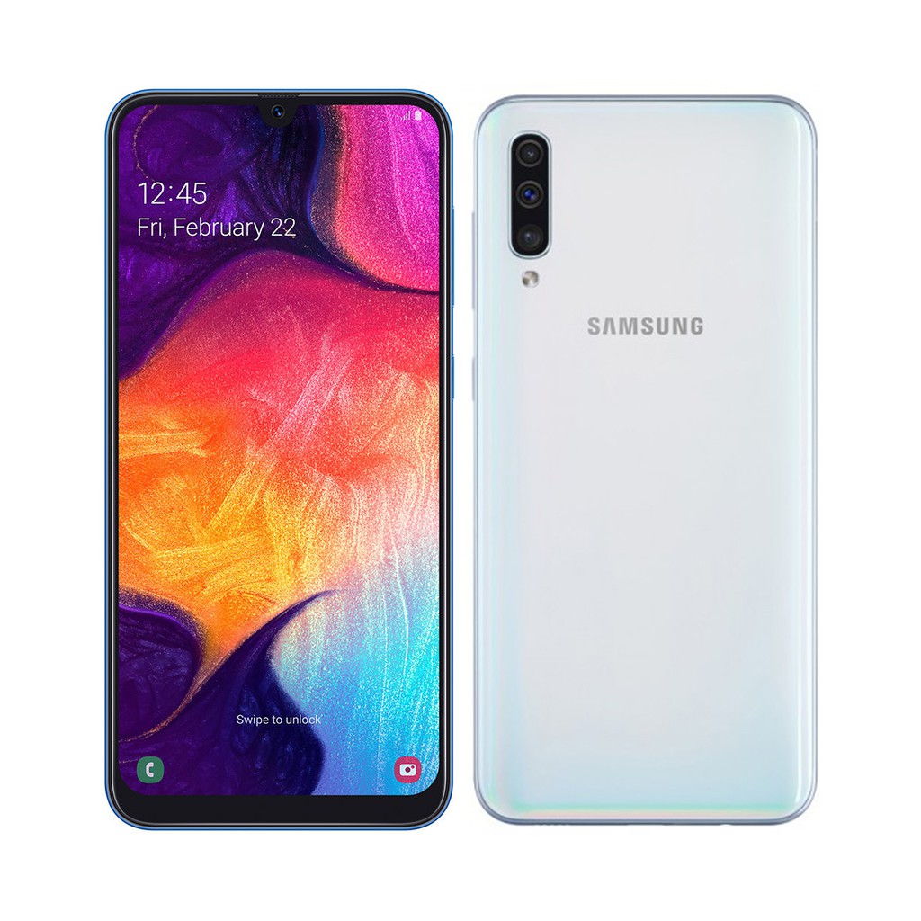 【商品名稱】新品上架 SAMSUNG GALAXY A50 SM-A505GN 6.4吋 6G128G 煥彩白 現貨僅一台【外觀描述】9.5成新 (全機包膜展示，現已撕除) 【配件說明】附上盒裝全新充