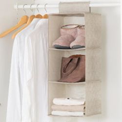 將將好收納 大三格收納掛袋/衣櫥掛袋