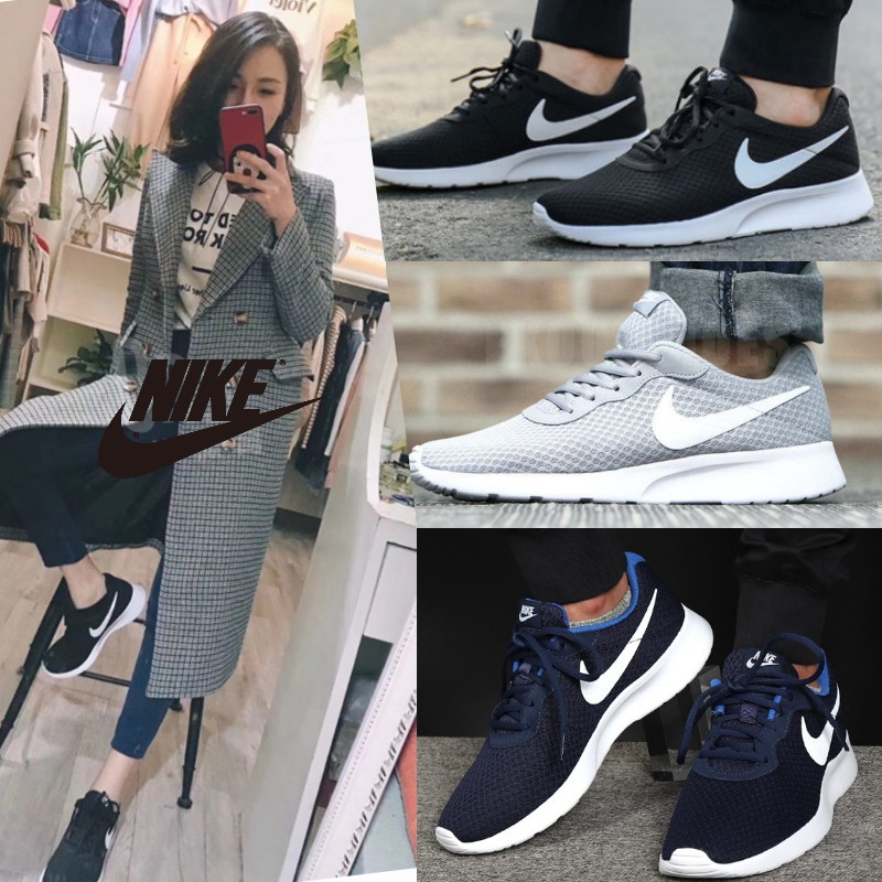 Nike TANJUN 倫敦三代 情侶鞋 黑白 經典款 網面 男女鞋 跑步鞋 休閒鞋 運動鞋 慢跑鞋