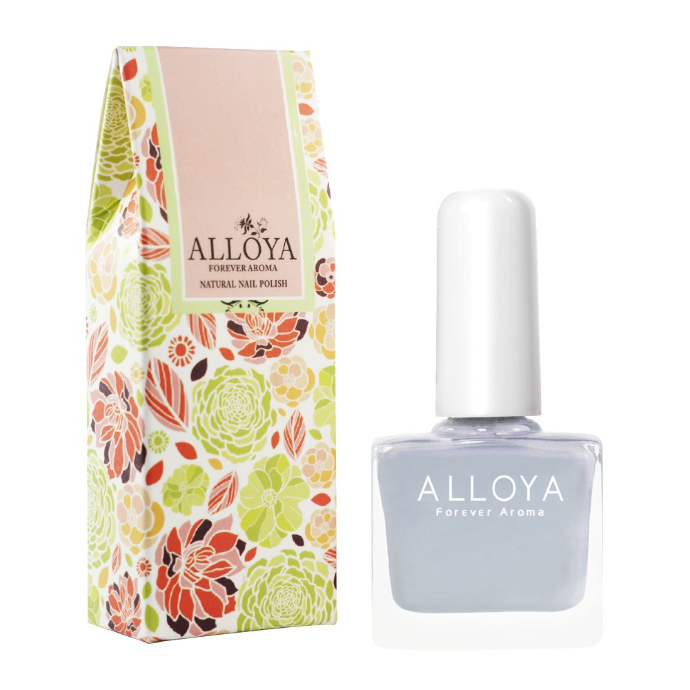 英國ALLOYA 愛若雅 水性指甲油 可剝可撕 指甲油 孕婦兒童可用 環保無毒 141 紫蝶豆花 10ml