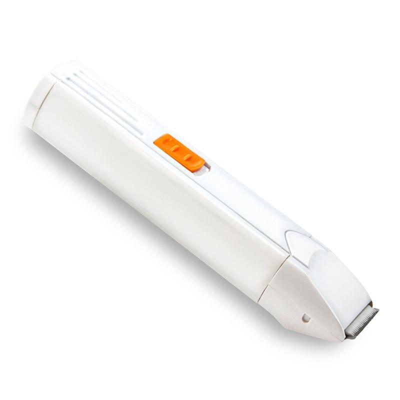 產品特色 羽量級重量，輕巧不到100g 外型迷你，好拿好剪好順手 靜音設計，減少毛孩緊張排斥 安全刀頭，毛小孩的安全是唯一考量 陶瓷刀頭，有效降低70%的熱傳導 產品介紹 商品規格 保固：一年免費維修