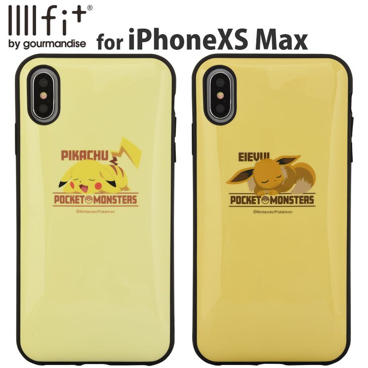 尼德斯Nydus 日本正版 神奇寶貝 寶可夢 皮卡丘 伊布 手機殼 軟殼 耐衝擊 iPhone Xs Max -預購