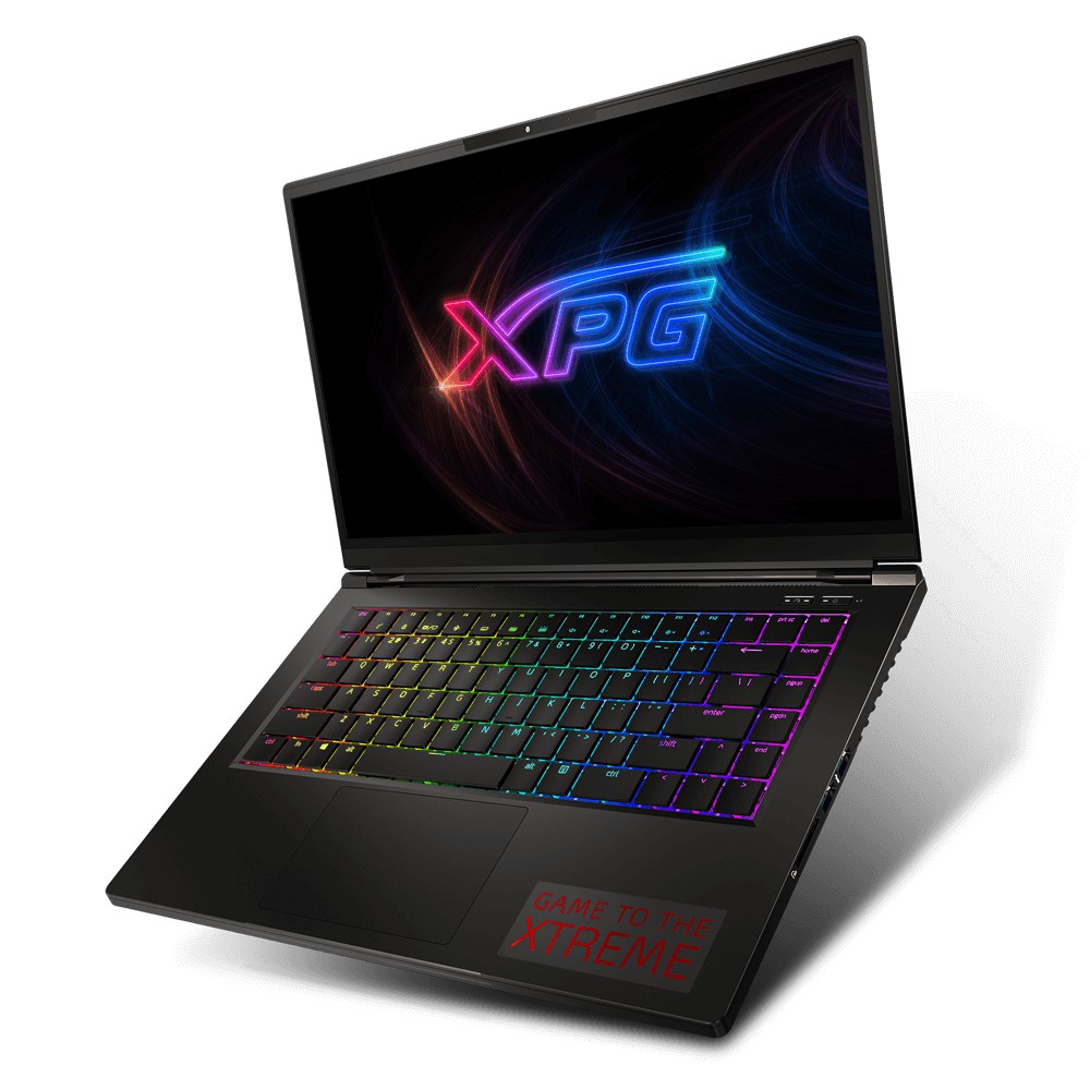 XPG XENIA女武神薩尼亞 電競筆電● 嚴選顆粒 32GB XPG DDR4記憶體● 採用高速 1TB XPG SX8200 Pro SSD● Intel® Core™ i7-9750H 處理器●