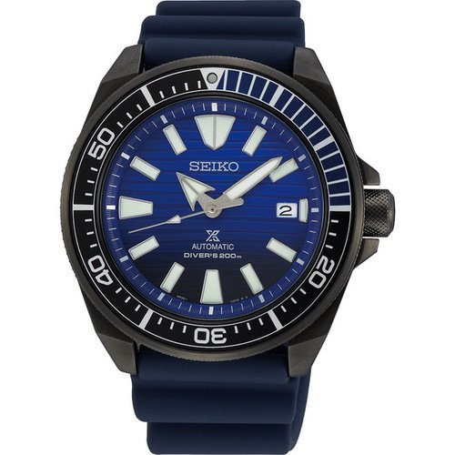 【SEIKO】精工 Prospex 兩百米專業潛水機械錶 SRPD09J1@4R36-01X0A 深藍/黑 44mm