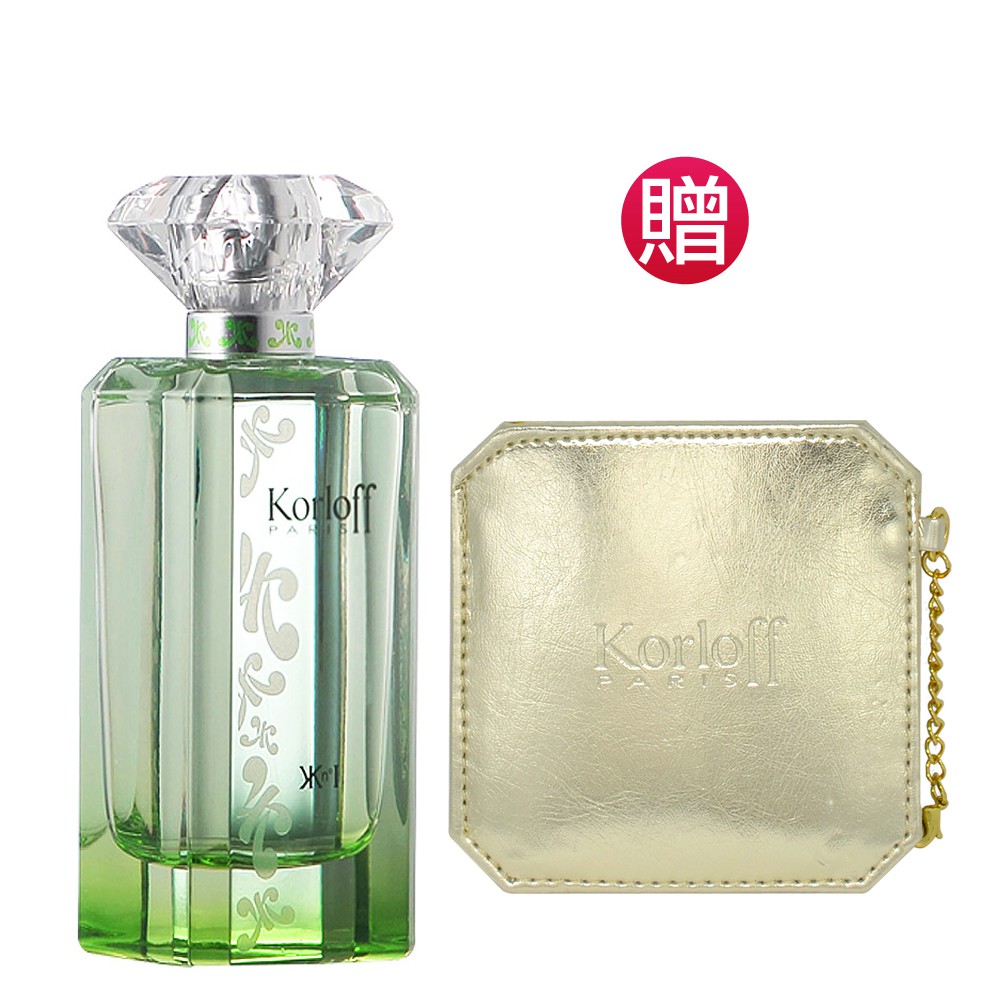 korloff翡翠神話女性淡香水88ml ◆Korloff 鑽石，是炫麗 ◆奢華和完美的縮影 Korloff是世界頂級的奢華品牌代表，起源於那顆傳奇的黑鑽，Korloff珠寶向來以材質、顏色的活用著稱