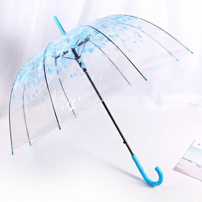 復古透明拱形傘