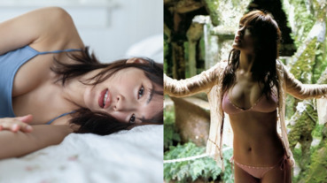 臉正身材讚！綾瀨遙新書大秀性感比基尼，日本「最強隱乳」女神再度大解放！