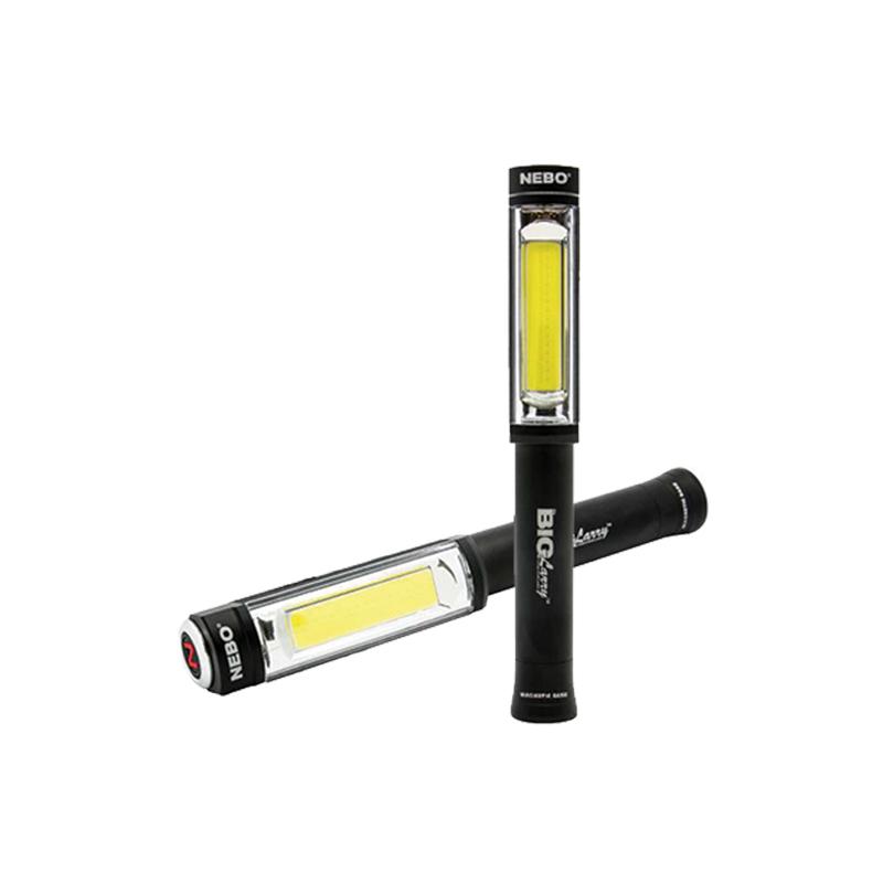 產品特色 航太級電鍍鋁質外殼 生活防水、防震 強力磁鐵底座 經典長銷款 高亮度模式:400流明- 4.5小時 29公尺 低亮度模式:160流明-15小時 17公尺 紅色警示燈: 40公尺 3號電池3顆