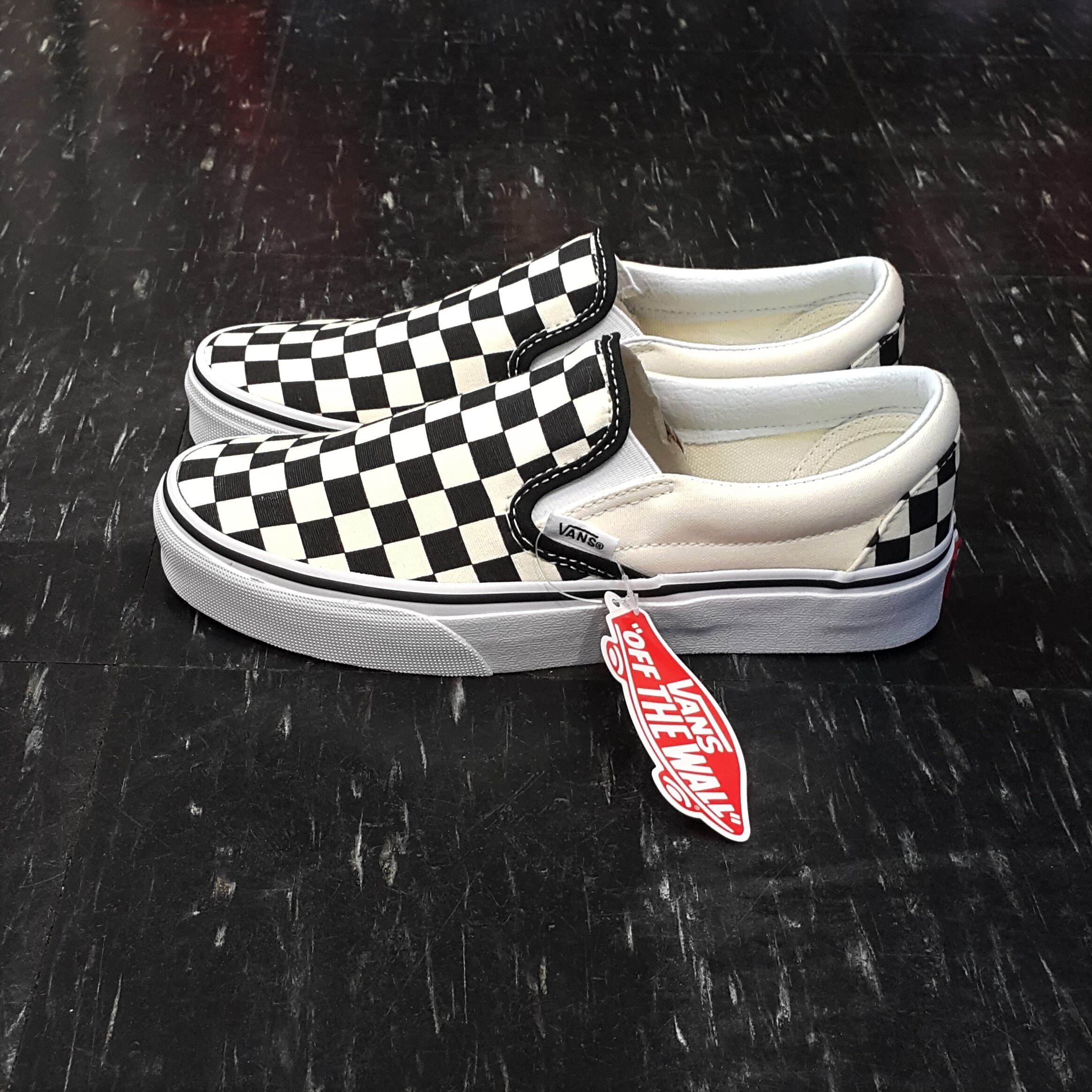 VANS Slip On 棋盤格 懶人鞋 黑白 黑色 白色 黑白格 基本款 經典款 帆布 板鞋 VN000EYEBWW