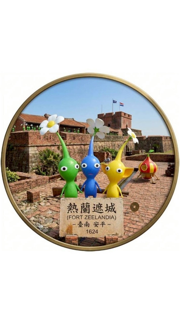 熱蘭遮城 Pikmin bloom 攻略散步趣