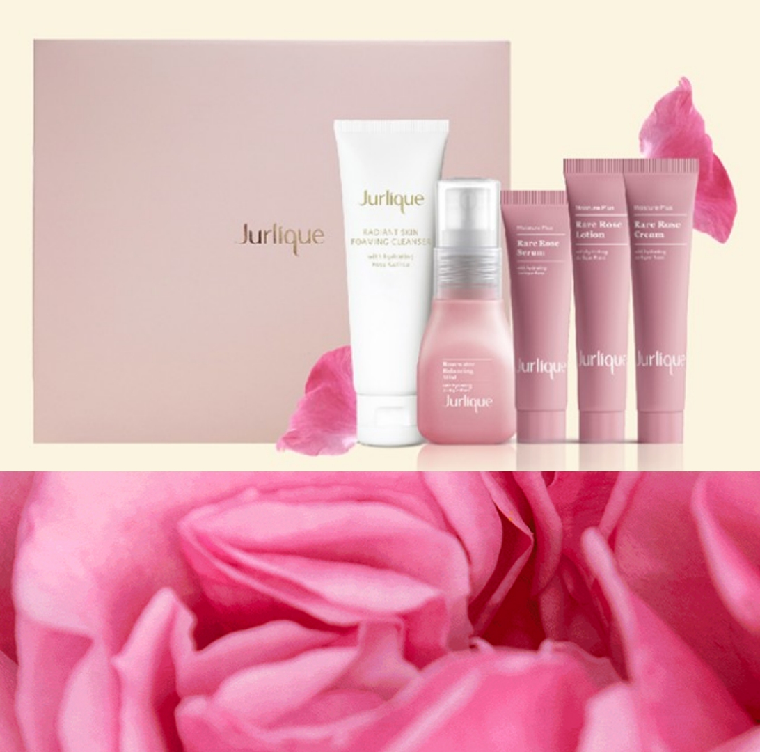Jurlique 茱莉蔻 珍稀玫瑰奢寵禮盒｜珍稀玫瑰保濕菁萃