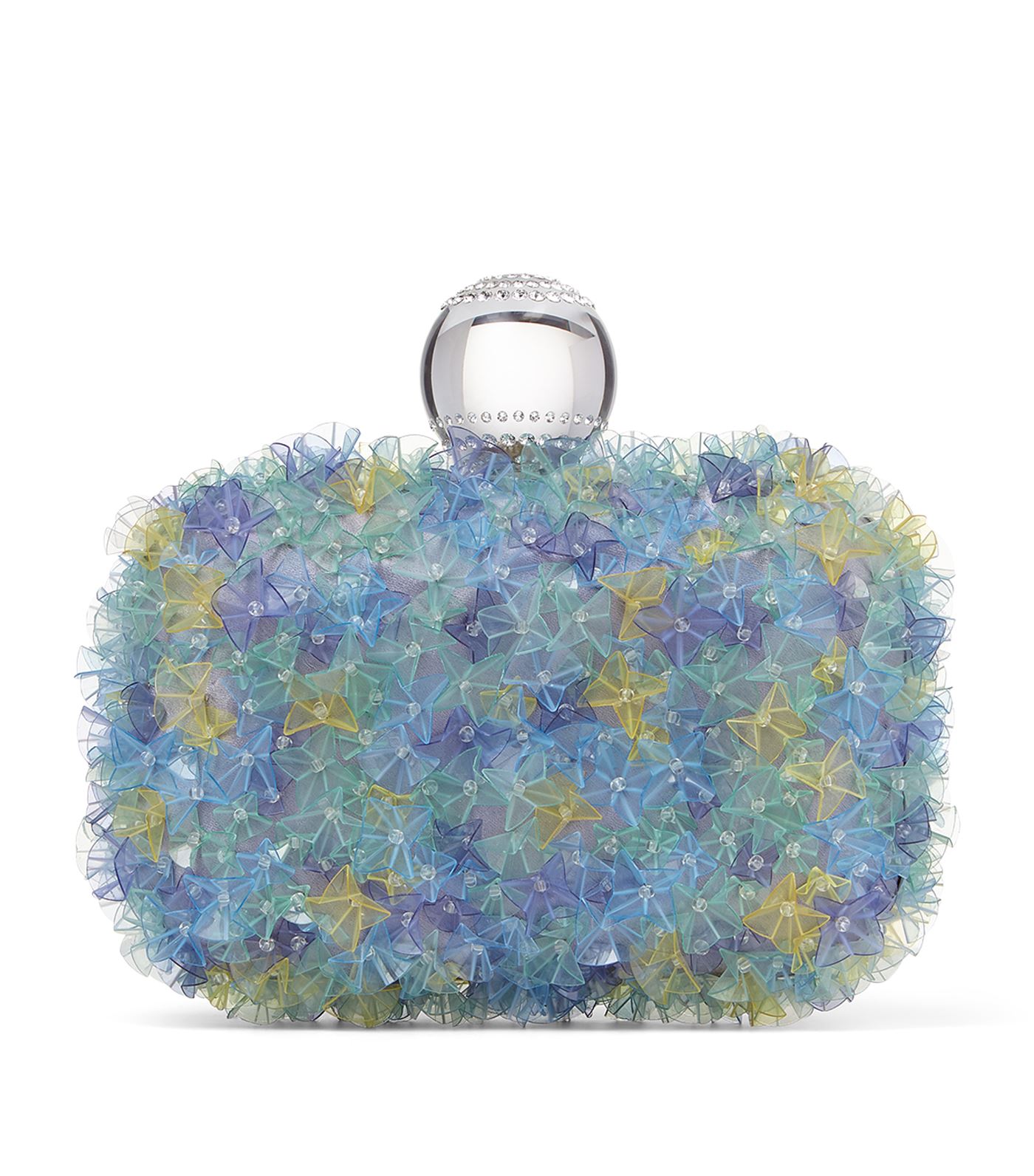 Jimmy Choo - Opt for a high-octane aesthetic with Jimmy Choo's Cloud clutch bag. Crafted in sumptuou