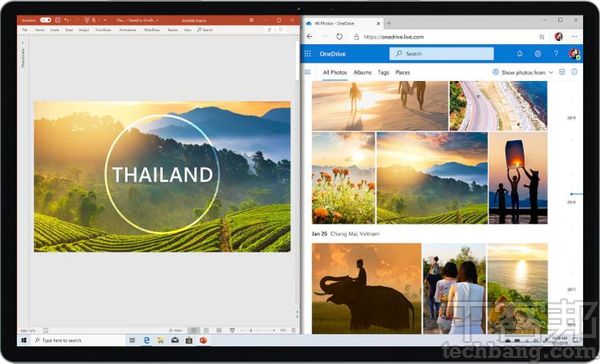透過訂閱Microsoft 365，不僅能獲得 Onedrive 1TB雲端儲存空間，更可享用Outlook、Word、Excel 和 PowerPoint 等 Office 應用程式。