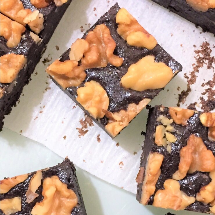 頂級核桃巧克力布朗尼 4入禮盒 Walnut Brownies 幸福滿滿的 欲罷不能的幸福滋味 團購 甜點 下午茶 禮盒 蛋糕