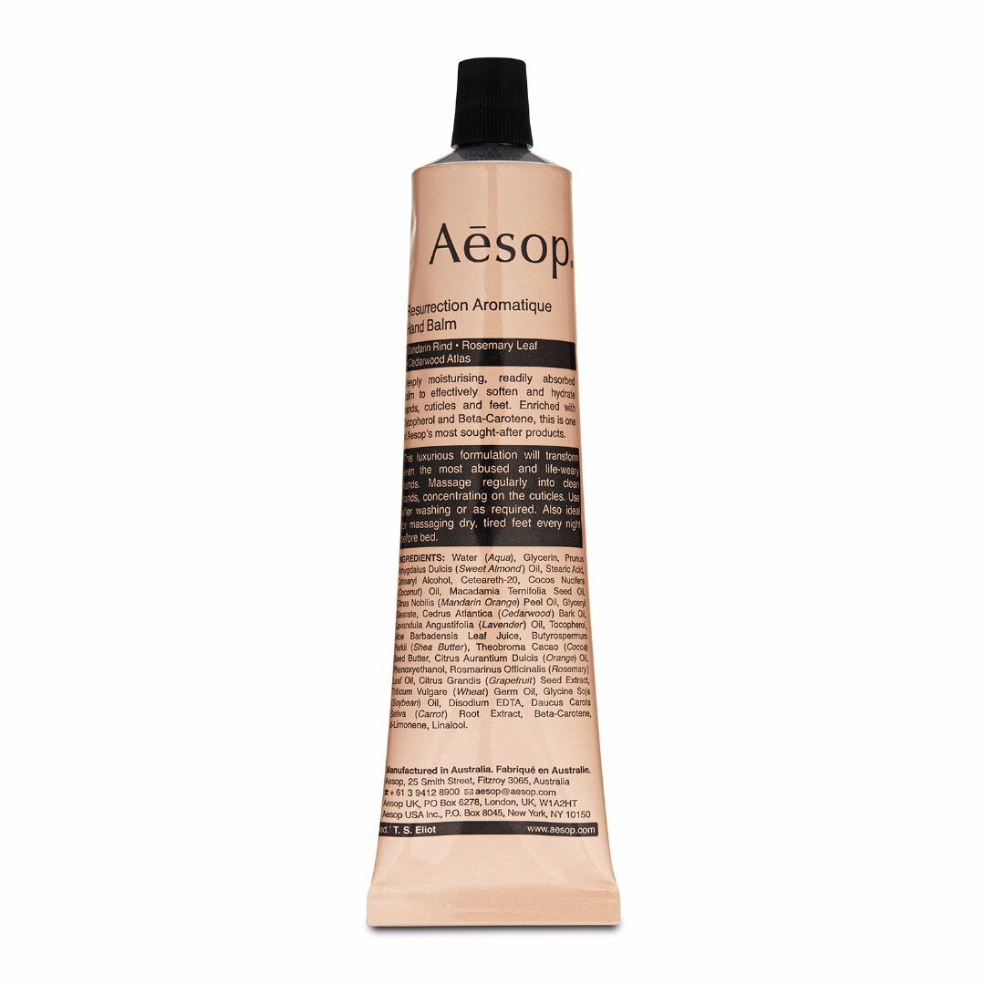 Aesop 賦活芳香護手霜 75ml 澳洲植萃保養【SP嚴選家】