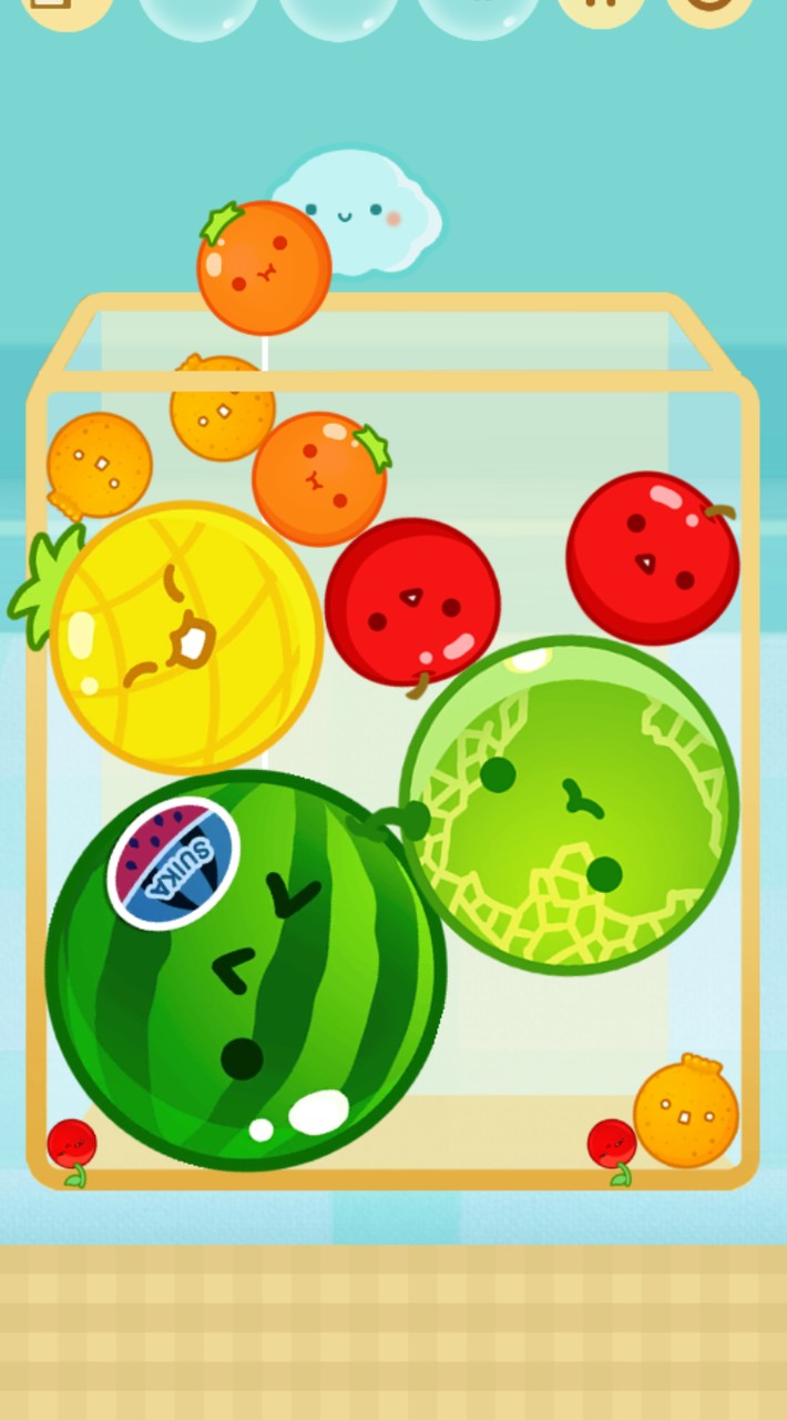 スイカゲーム🍉ガリガリ君うめ~オプ！