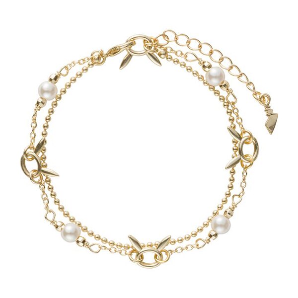 【皮卡丘 精品手鍊】寶可夢 皮卡丘 精品手鍊 珍珠 Pokmon accessory 日本正版 該該貝比日本精品 ☆