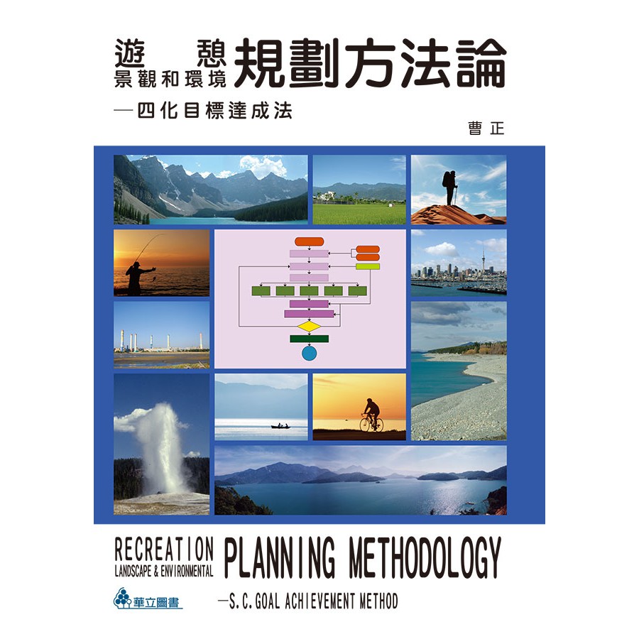 景觀學會創會理事長中華民國永續發展學會理事長中華民國造園學會理事長太倉規劃顧問有限公司創辦人本書的特色有下列各項：一、就人類活動（例如遊憩活動）的規劃，或是環境和資源的規劃，建立一套系統化、科學化、 