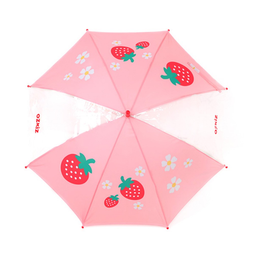 通過台灣TCC塑化劑及重金屬檢測，媽咪可安心選購！。超可愛童趣圖樣，雨天也有好心情。超輕量兒童安全雨傘》。局部透明設計，視野清楚，更加安全;來自韓國的Ozkiz是當地知名的專櫃品牌，高質感的品質、時尚