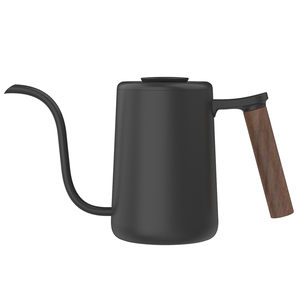 壺嘴90度垂直水流專利設計，原木防燙手柄握感舒適，高密度304不鏽鋼，多色彩外觀有別傳統，全...