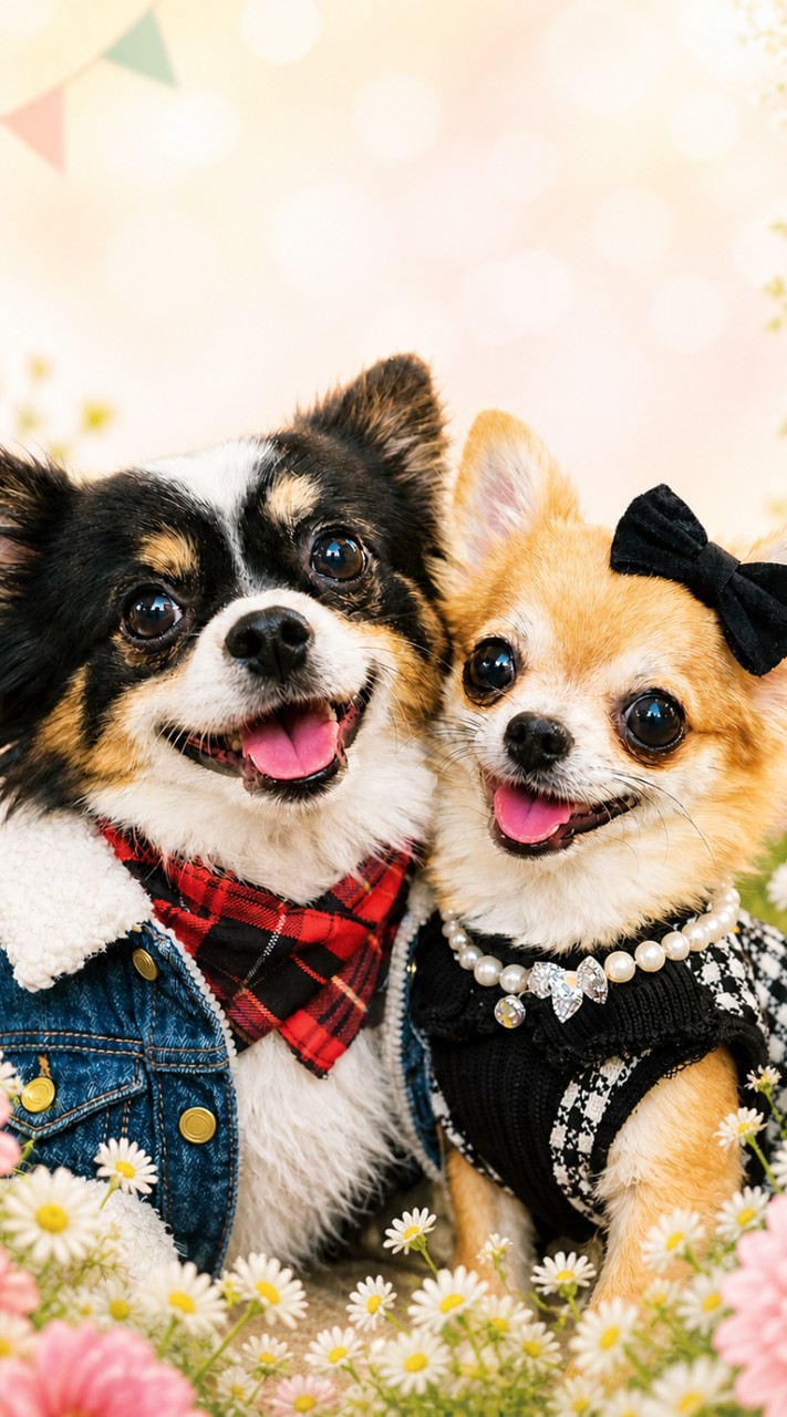 チビ太＆らん/チワワの日常🍀🐶🐾✨