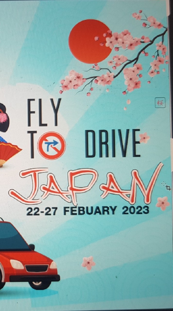 Fly to Drive Japan 🇹🇭🇯🇵