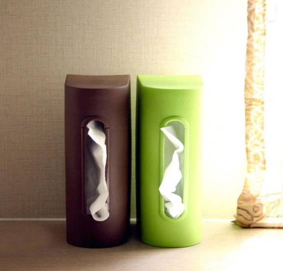 面紙盒也苗條～