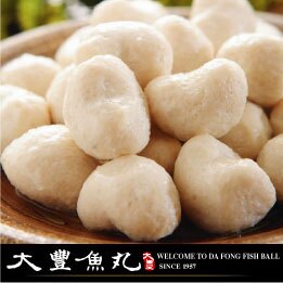 【大豐魚丸】火鍋料鍋物專家-旗魚脆丸-(菱角形)300g