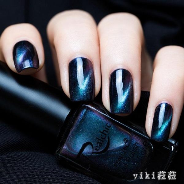 指甲油 秋季貓眼指甲油套裝偏光變色磁鐵防水持久不可剝