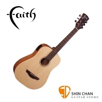 Faith 英國名牌 FDS 雲杉木 可插電 全單板 36吋民謠旅行吉他 贈原廠袋【Baby 吉他/小吉他/木吉他】