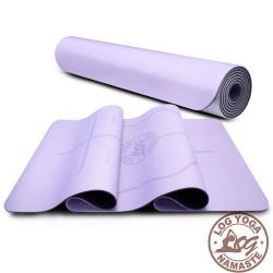 ◎※ 優質專業PU環保天然橡膠|◎※ 超強抓地力，瞬間回彈超強韌性|◎※ 表層吸汗透氣，壓印平衡體位線類型:瑜珈墊材質:橡膠材質說明:PU環保天然橡膠特色:止滑材質,環保材質厚度:3-6mm厚度(mm