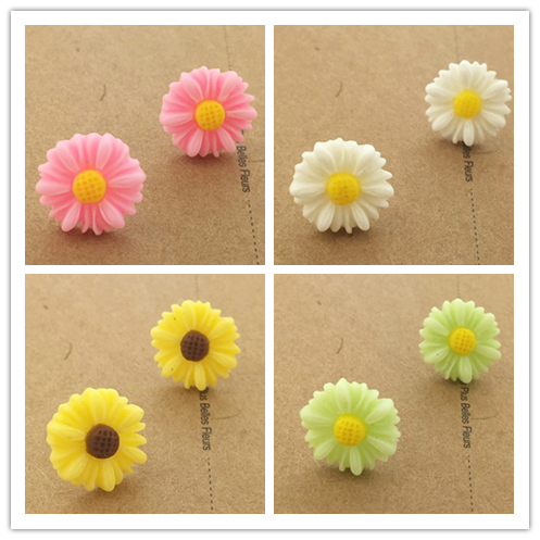 韓版  鑲鑽耳環