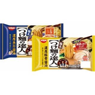日清食品チルド つけ麺の達人 濃厚魚介醤油/濃厚豚骨醤油