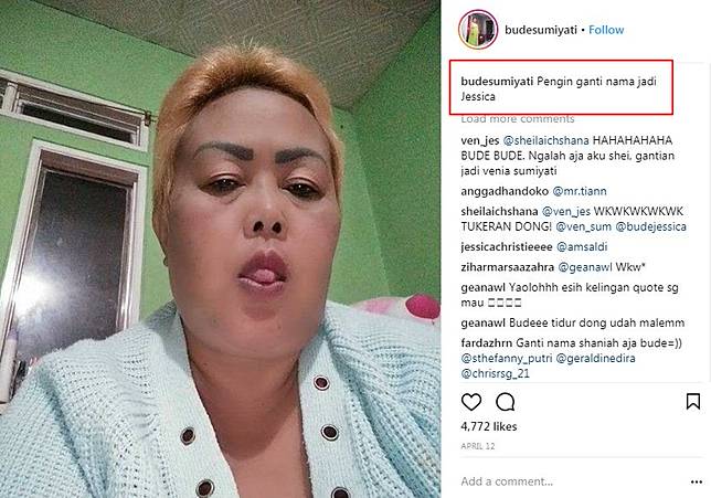 10 Caption Lucu Hanyalah seorang netizen Bude Sumiyati 