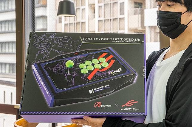 連角落亦完全Eva化的街機控制器「EVANGELION e:PROJECT ARCADE