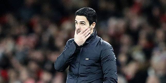Manajer Arsenal Mikel Arteta (c) AP Photo