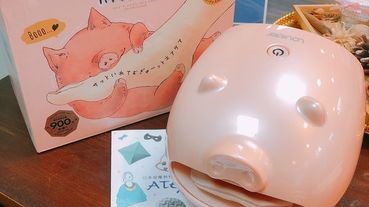 [生活●小物]日本按摩家電│手部/足部按摩│Lourdes小豬造型足部/手部兩用按摩器，九層氣囊緊緊包裹腳部並舒適地刺激~療癒又抒壓的小可愛~