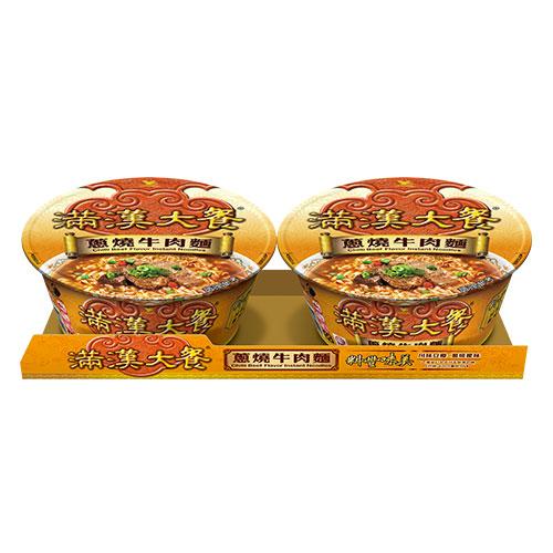 統一滿漢大餐蔥燒牛肉麵192Gx2入【愛買】